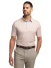 Performance Blend Three Button Polo - Orange Multi sold by Paul Fredrick
