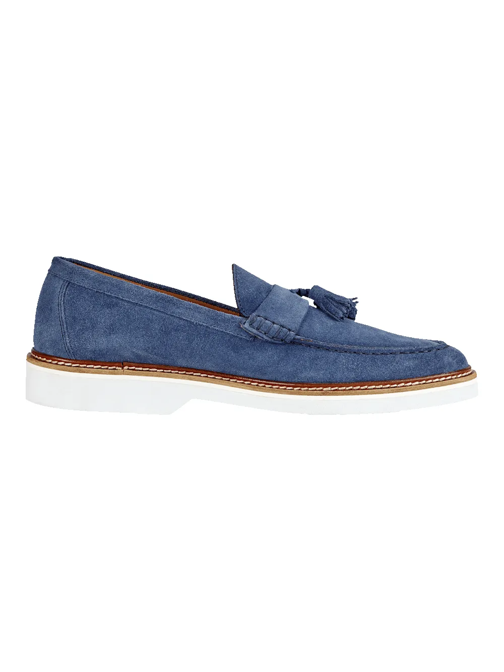 Jared Tassel Loafer - Blue sold by Paul Fredrick product image thumbnail 2