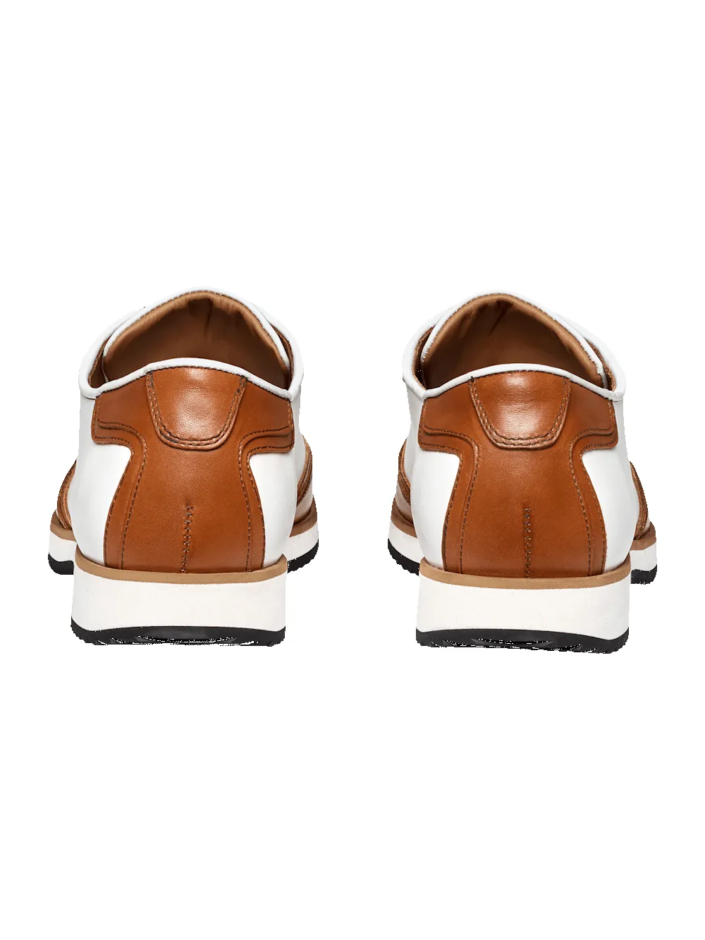 Theo Sneaker - Chestnut/white sold by Paul Fredrick product image thumbnail 4
