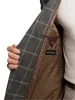 Linen Windowpane Single Breasted Notch Lapel Sport Coat - Charcoal sold by Paul Fredrick
