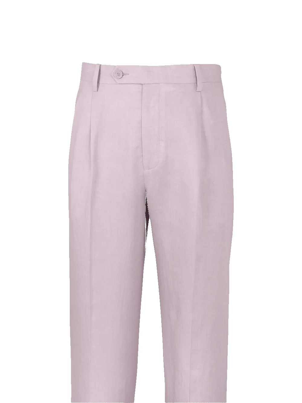 Linen Chambray Twill Pants - Apricot sold by Paul Fredrick product image thumbnail 5