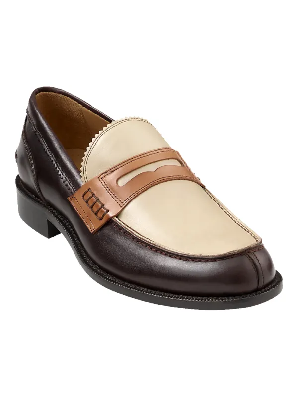 Glenn Penny Loafer - Brown Multi sold by Paul Fredrick