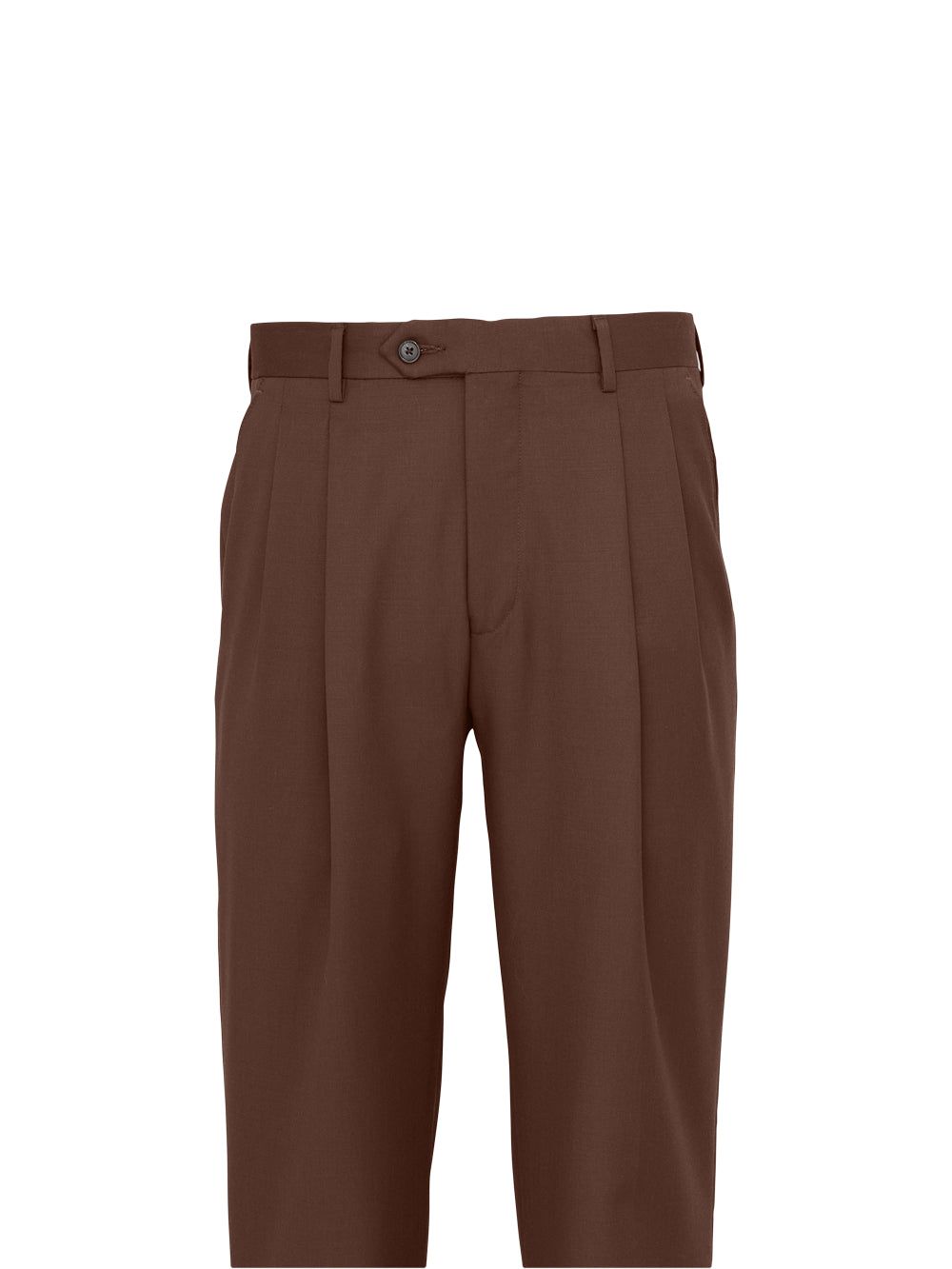Wool Gabardine Pleated Pants sold by Paul Fredrick product image thumbnail 2