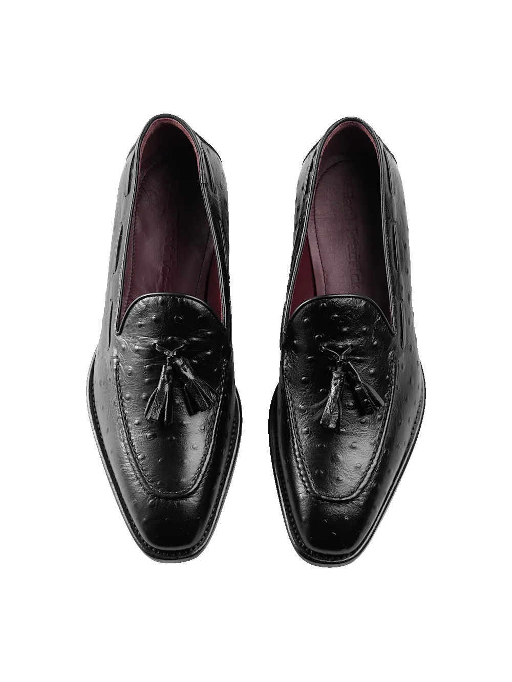 Stuart Tassel Loafer - Black sold by Paul Fredrick product image thumbnail 3