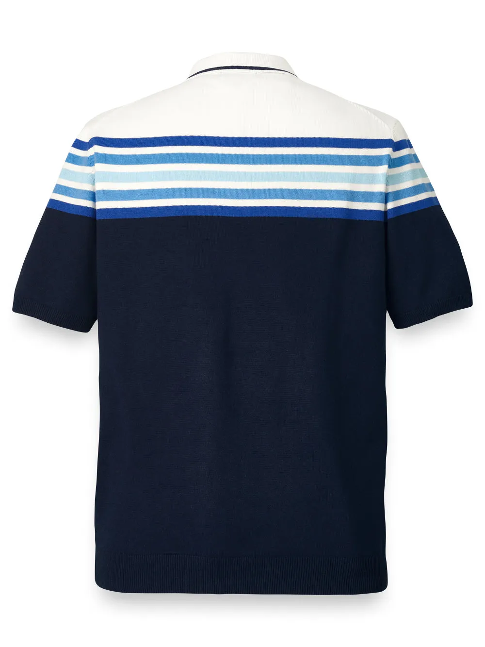 Cotton Three Button Polo sold by Paul Fredrick product image thumbnail 2