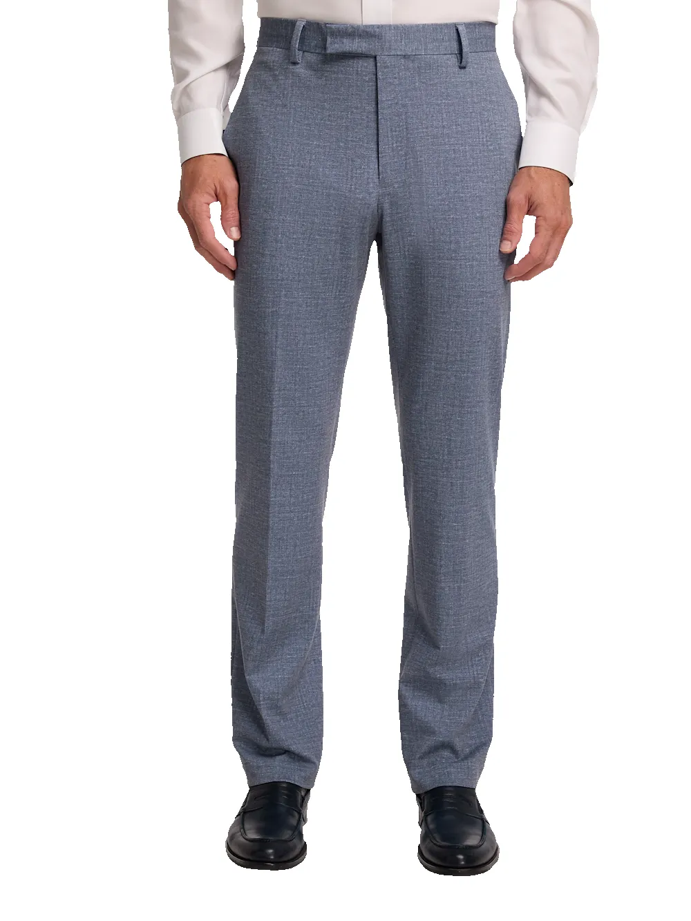Knit Soft Touch Pant - Blue sold by Paul Fredrick product image thumbnail 2