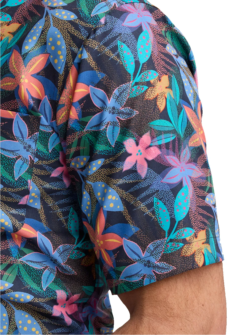 Non-Iron Cotton Botanical Dress Shirt - Multi sold by Paul Fredrick product image thumbnail 4