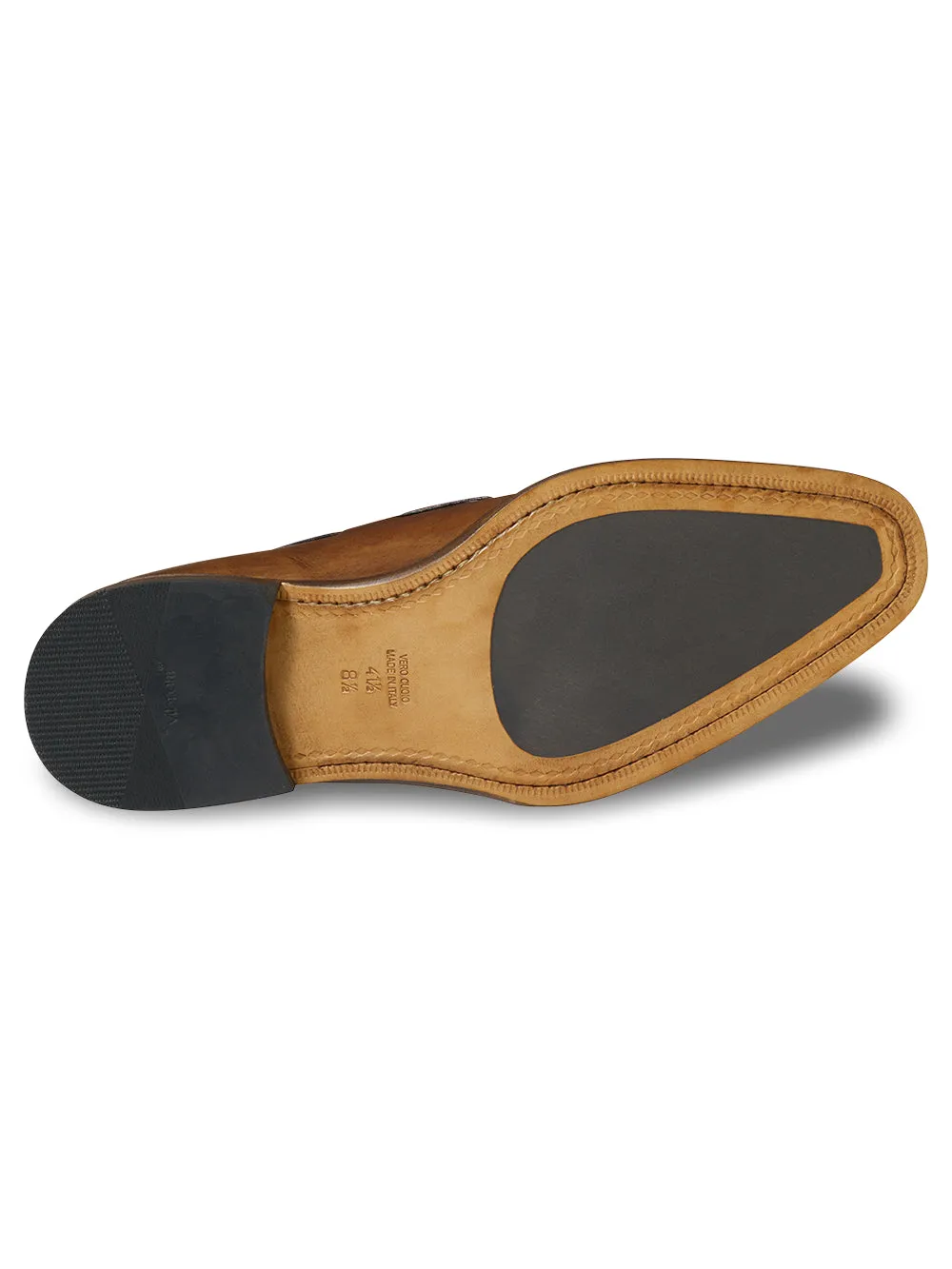 Ethan Tassel Loafer - Chestnut sold by Paul Fredrick product image thumbnail 5