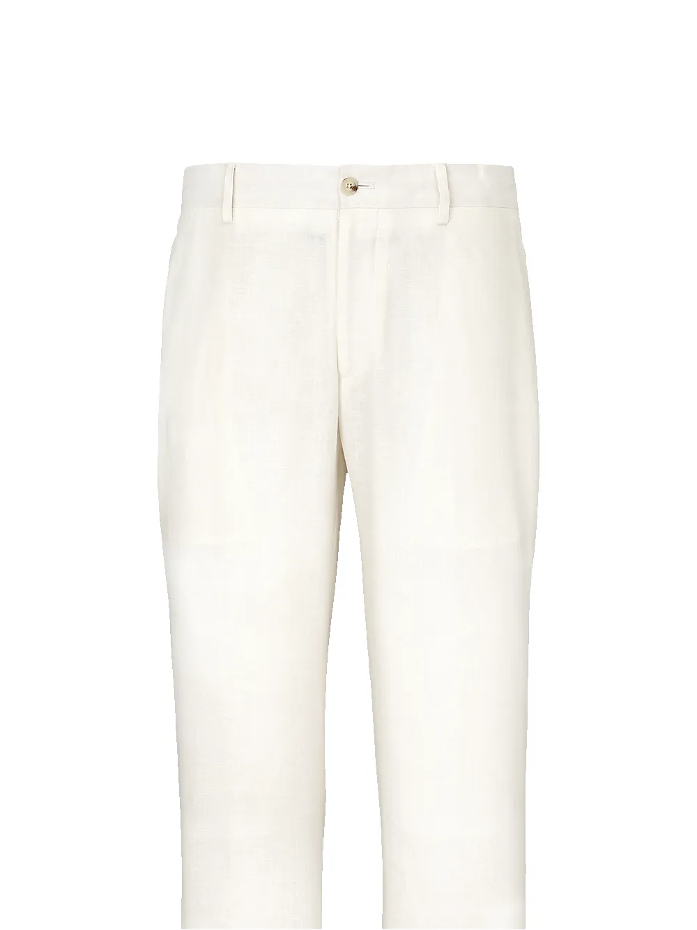 Linen Flat Front Pants - Black sold by Paul Fredrick product image thumbnail 2