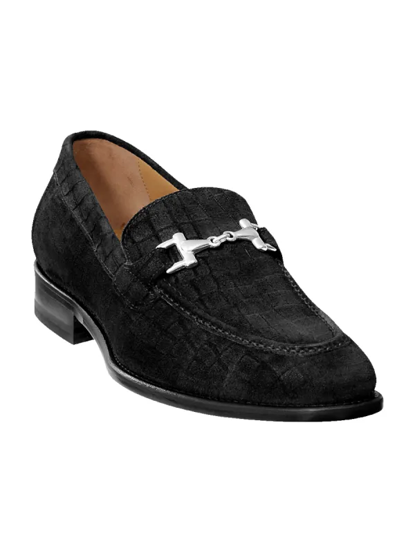 Carson Bit Loafer - Black sold by Paul Fredrick