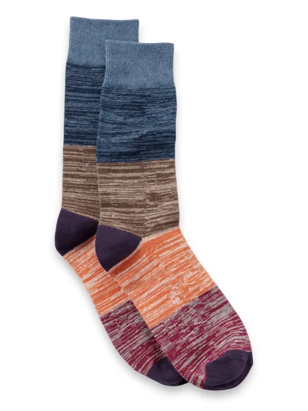 Stripe Cotton Blend Sock sold by Paul Fredrick
