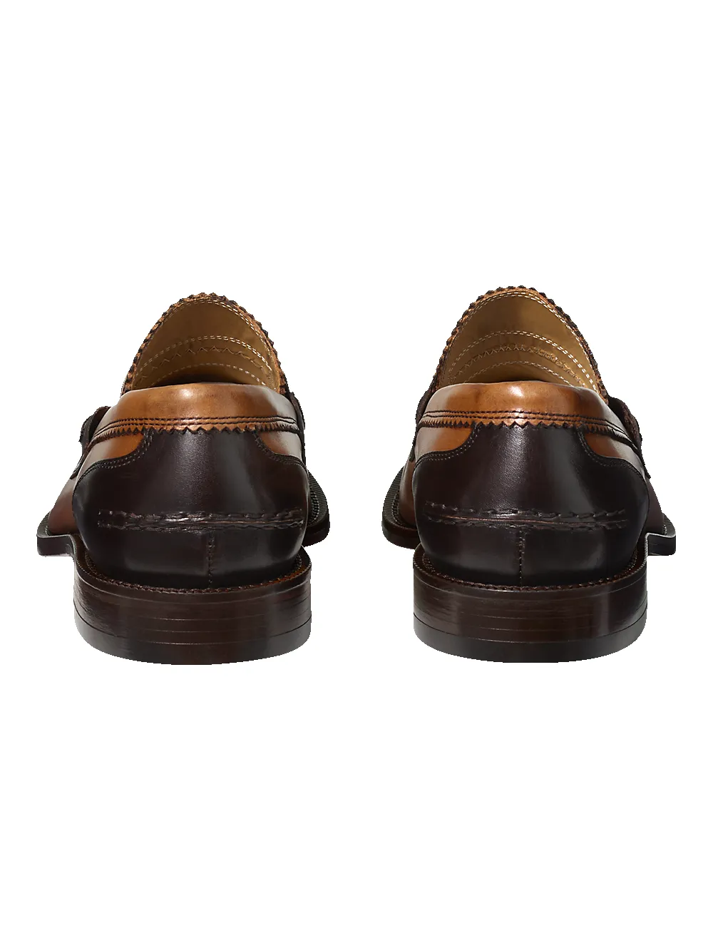 Maddox Penny Loafer - Tan/brown sold by Paul Fredrick product image thumbnail 4