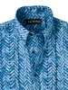 Cotton Herringbone Print Casual Shirt sold by Paul Fredrick
