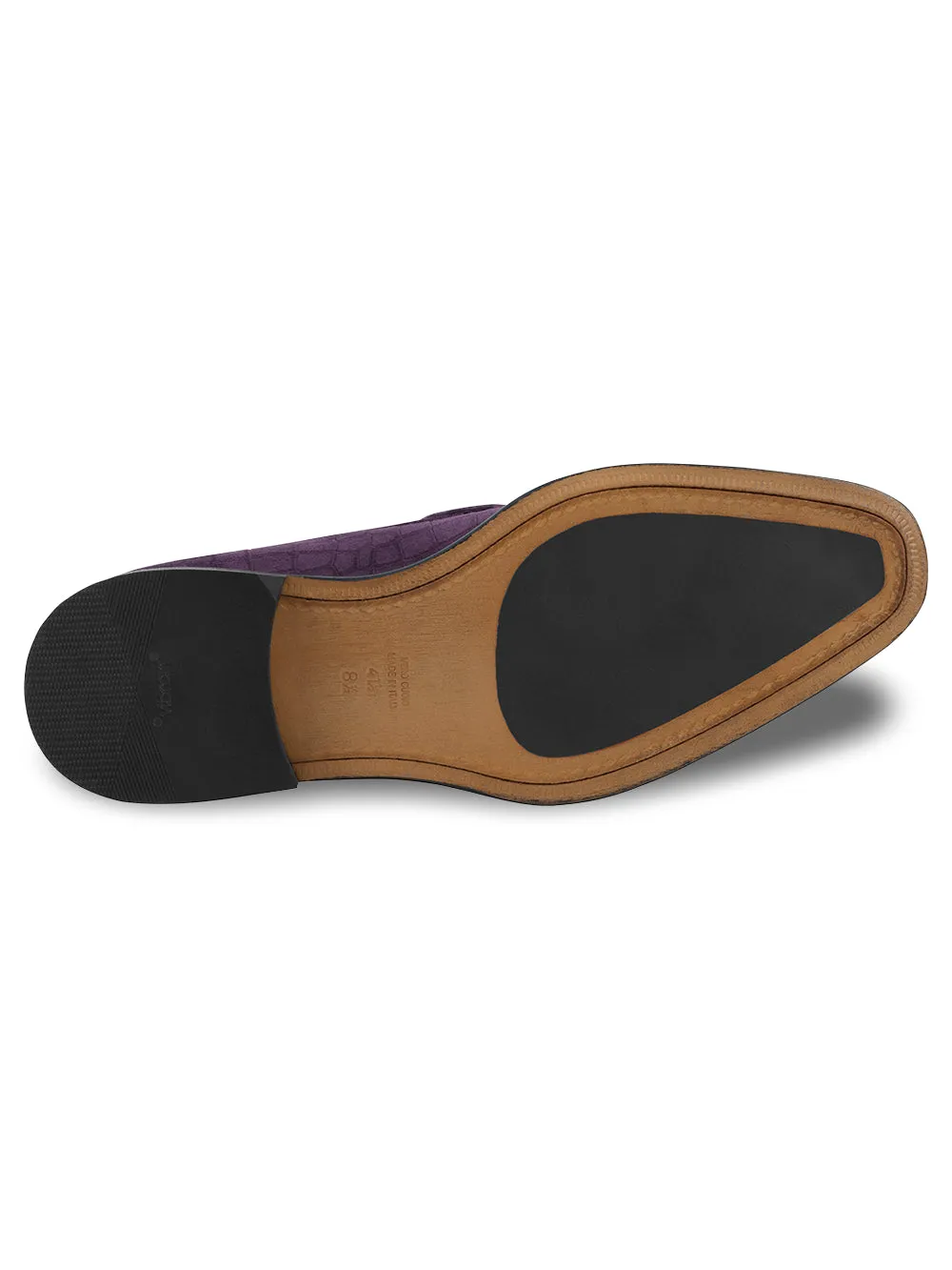Carson Bit Loafer - Purple sold by Paul Fredrick product image thumbnail 5