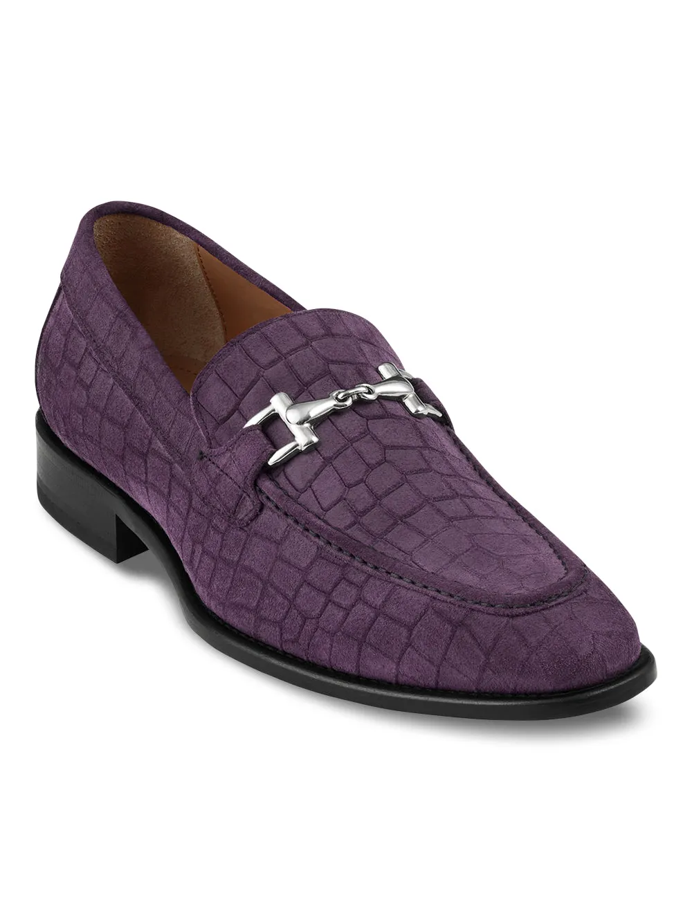 Carson Bit Loafer - Purple sold by Paul Fredrick