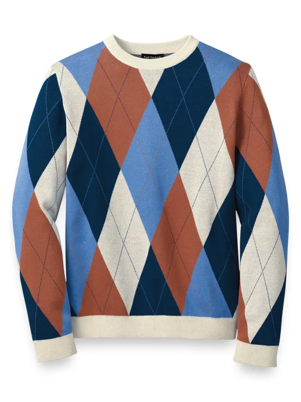 Cotton Crew Neck Sweater sold by Paul Fredrick