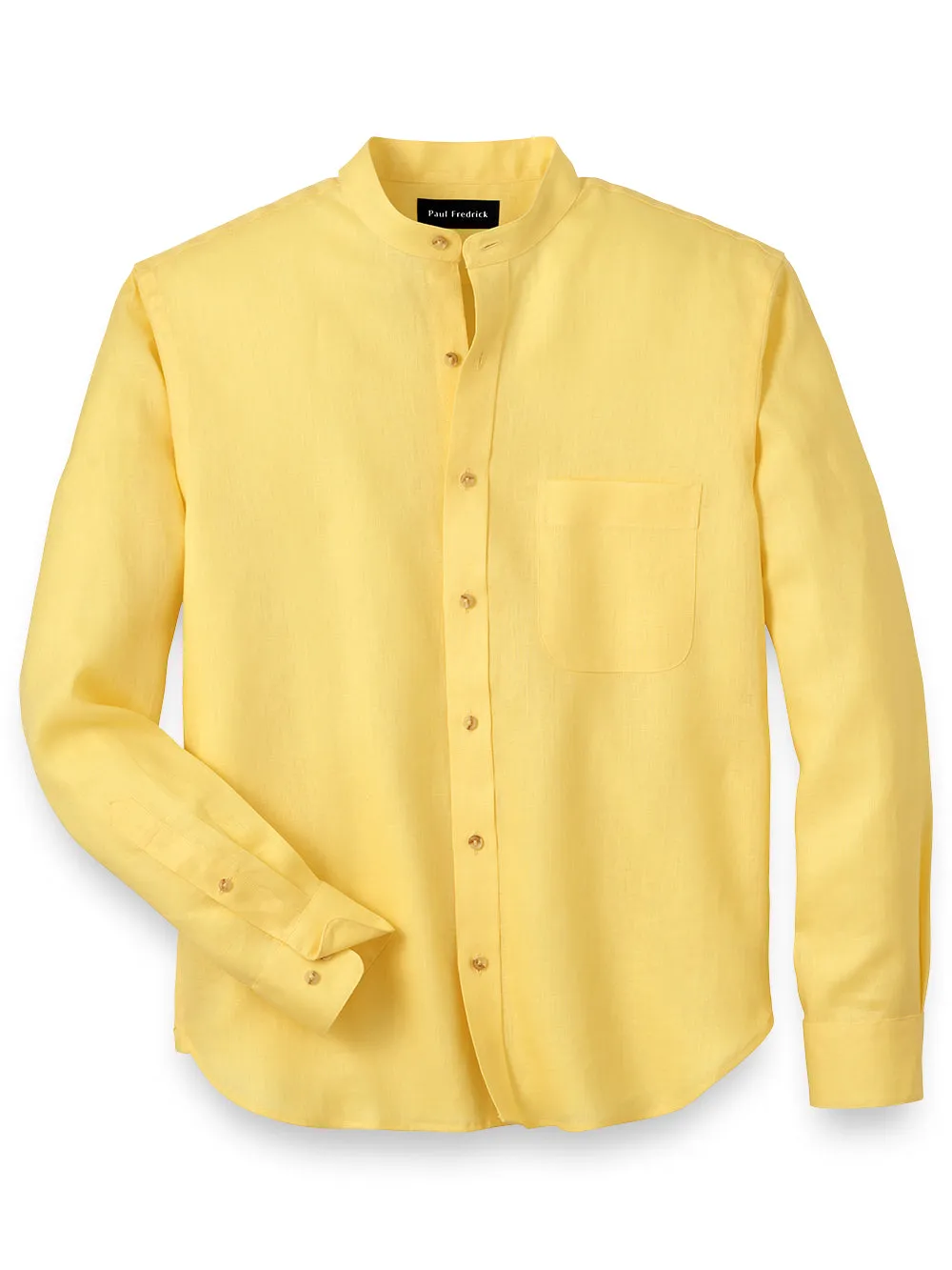 Linen Solid Casual Shirt sold by Paul Fredrick