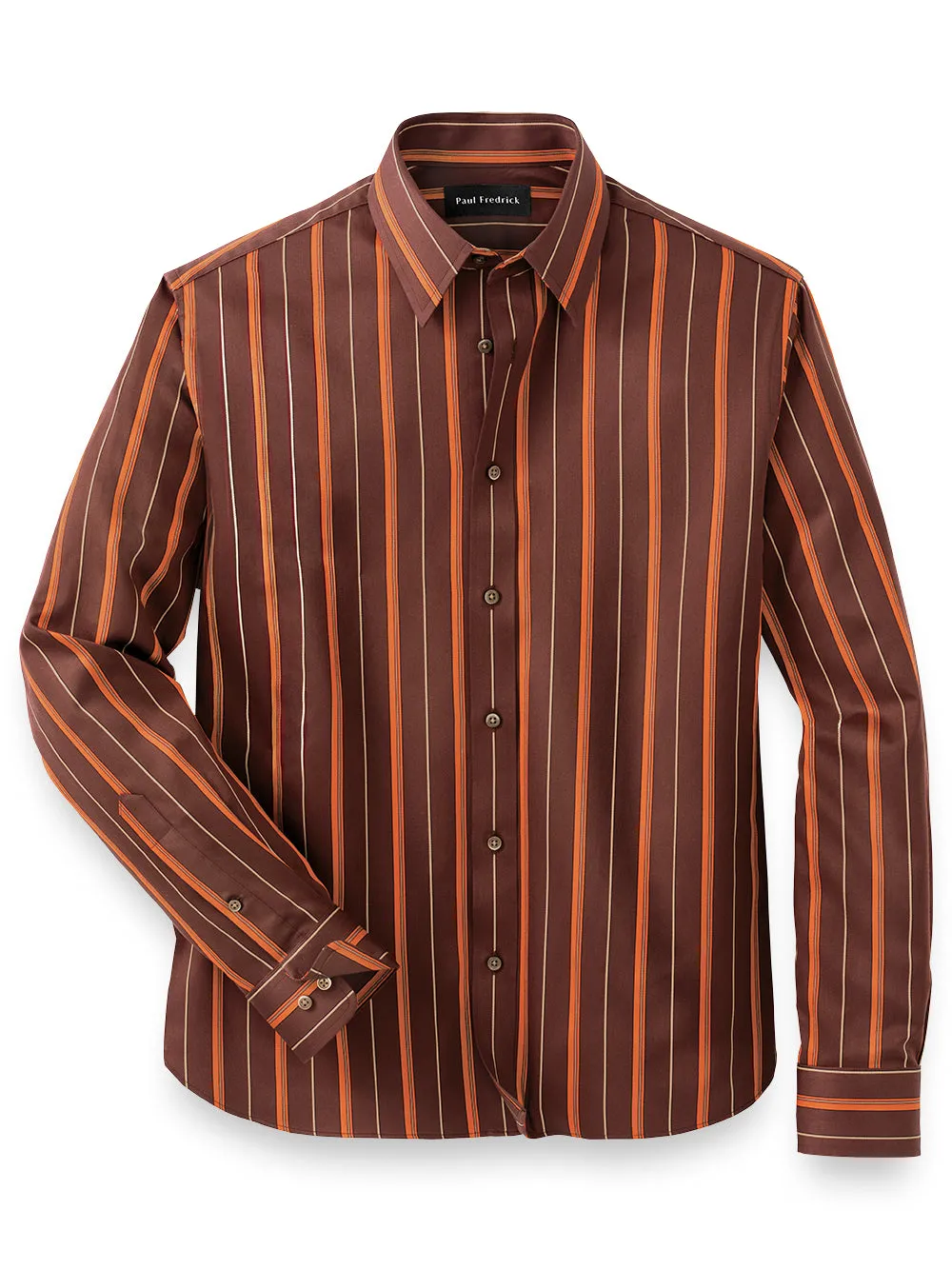 Cotton Stripe Casual Shirt sold by Paul Fredrick