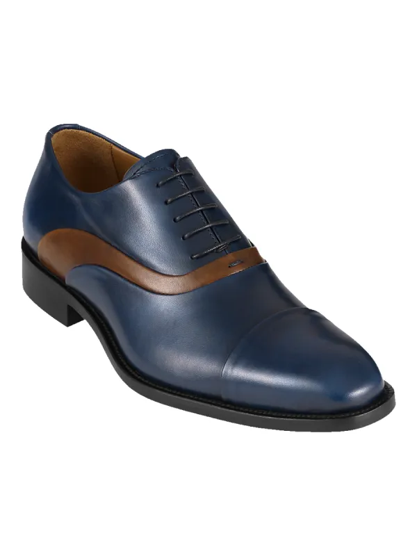 Toby Oxford - Navy/brown sold by Paul Fredrick