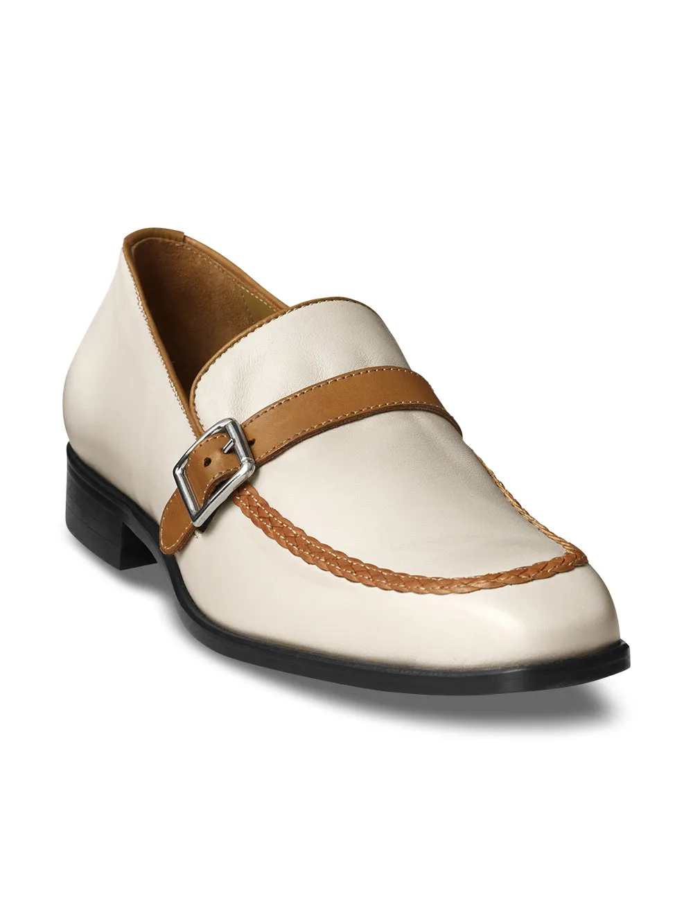 Isaac Belted Loafer sold by Paul Fredrick