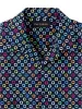 Cotton Circle Print Casual Shirt - Black Multi sold by Paul Fredrick