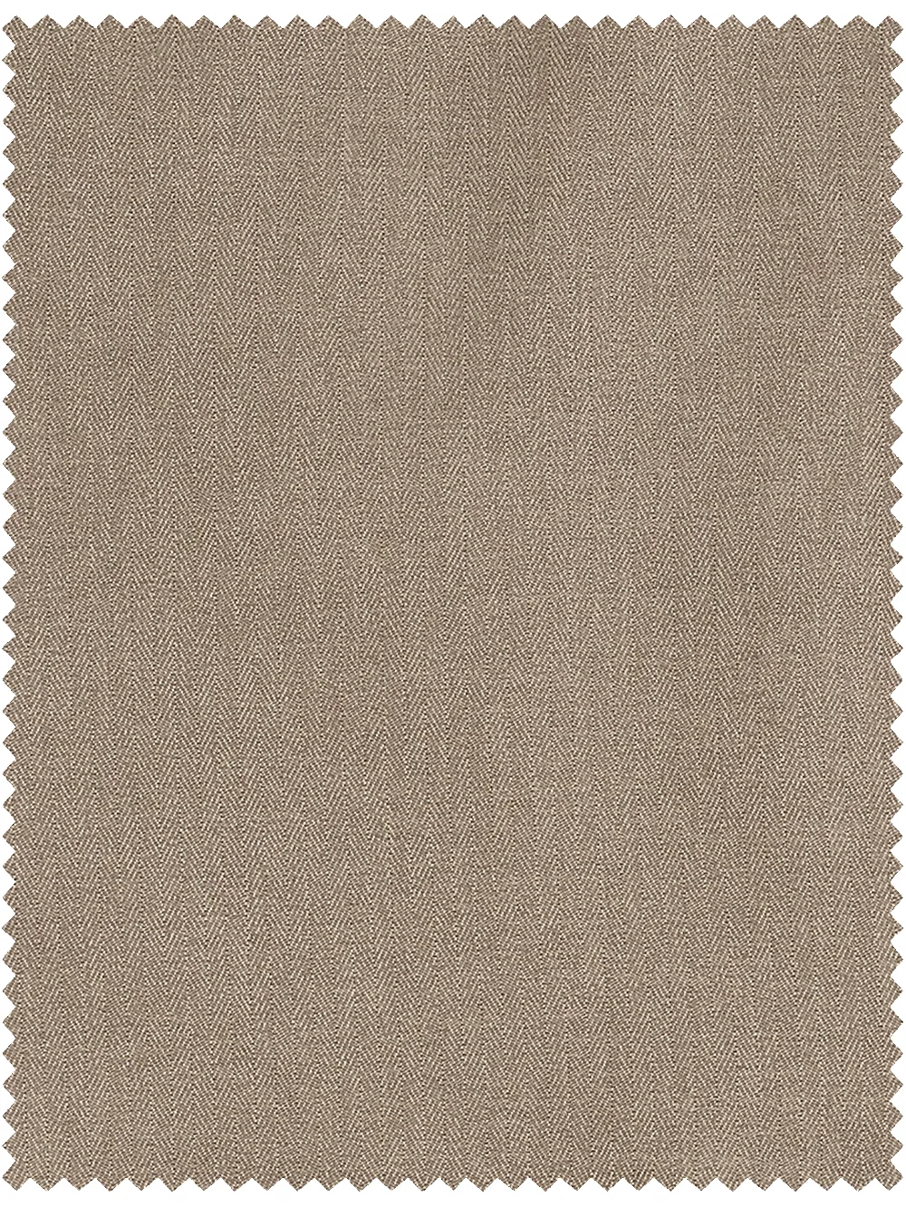 Microfiber Herringbone Flat Front Pants - Tan sold by Paul Fredrick product image thumbnail 3