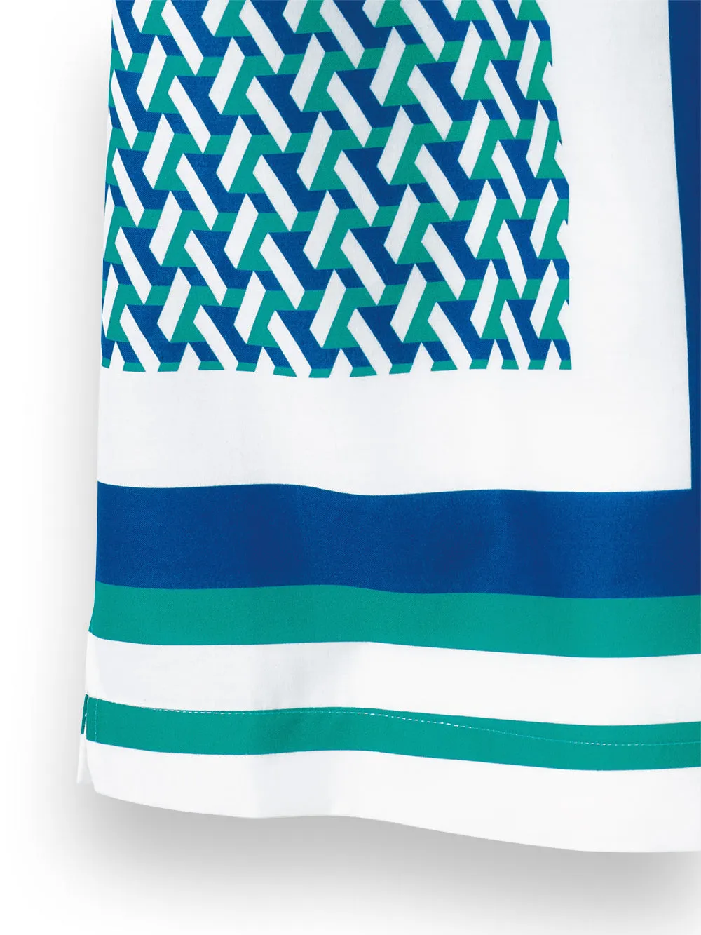 Cotton Geometric Print Casual Shirt sold by Paul Fredrick product image thumbnail 3