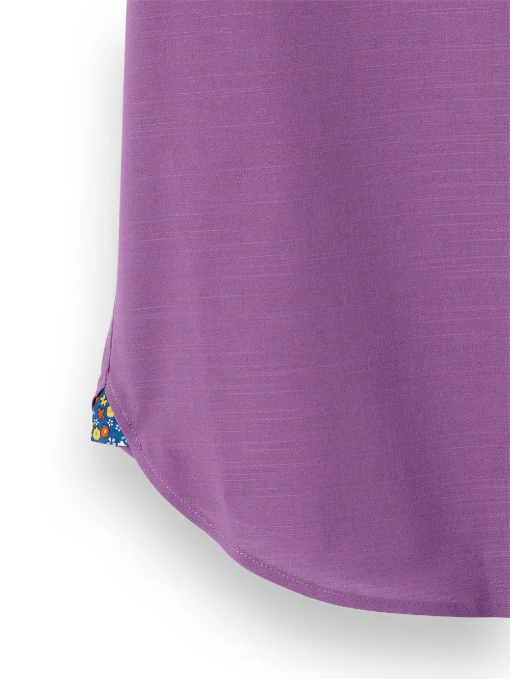 Cotton Solid Casual Shirt With Contrast Trim sold by Paul Fredrick product image thumbnail 3