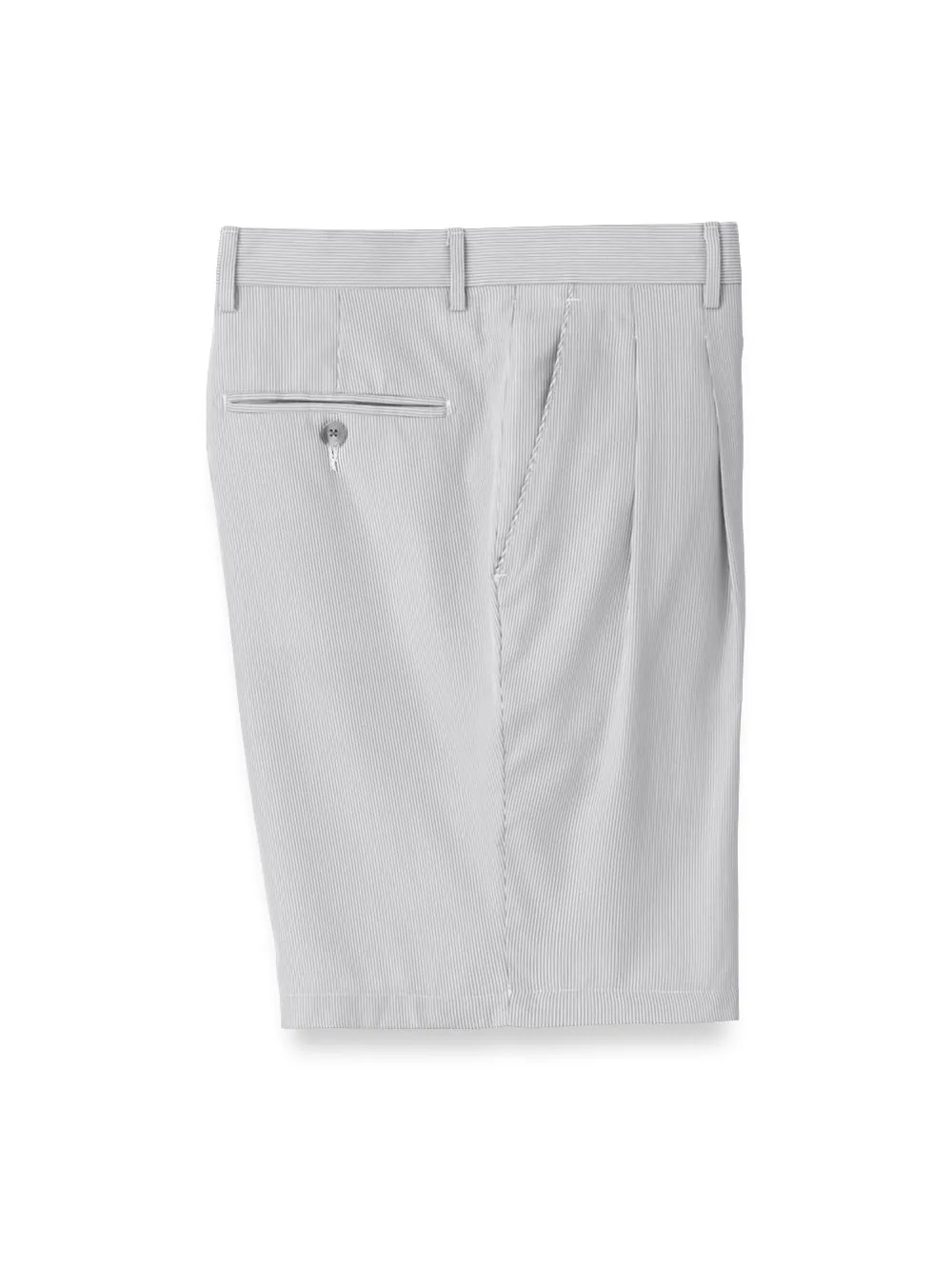 Pincord Pleated Shorts sold by Paul Fredrick