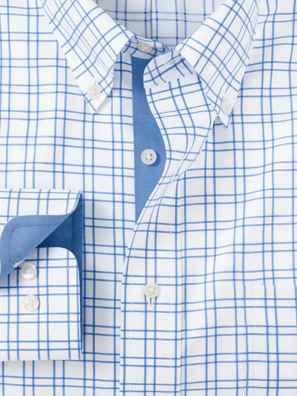 Cotton Gingham Casual Shirt sold by Paul Fredrick