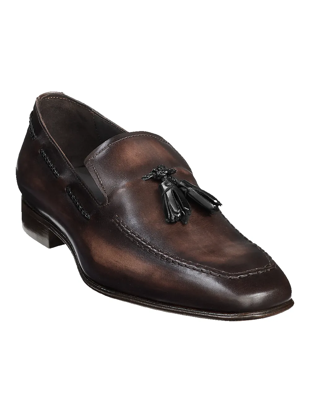 Bryan Tassel Loafer - Brown sold by Paul Fredrick