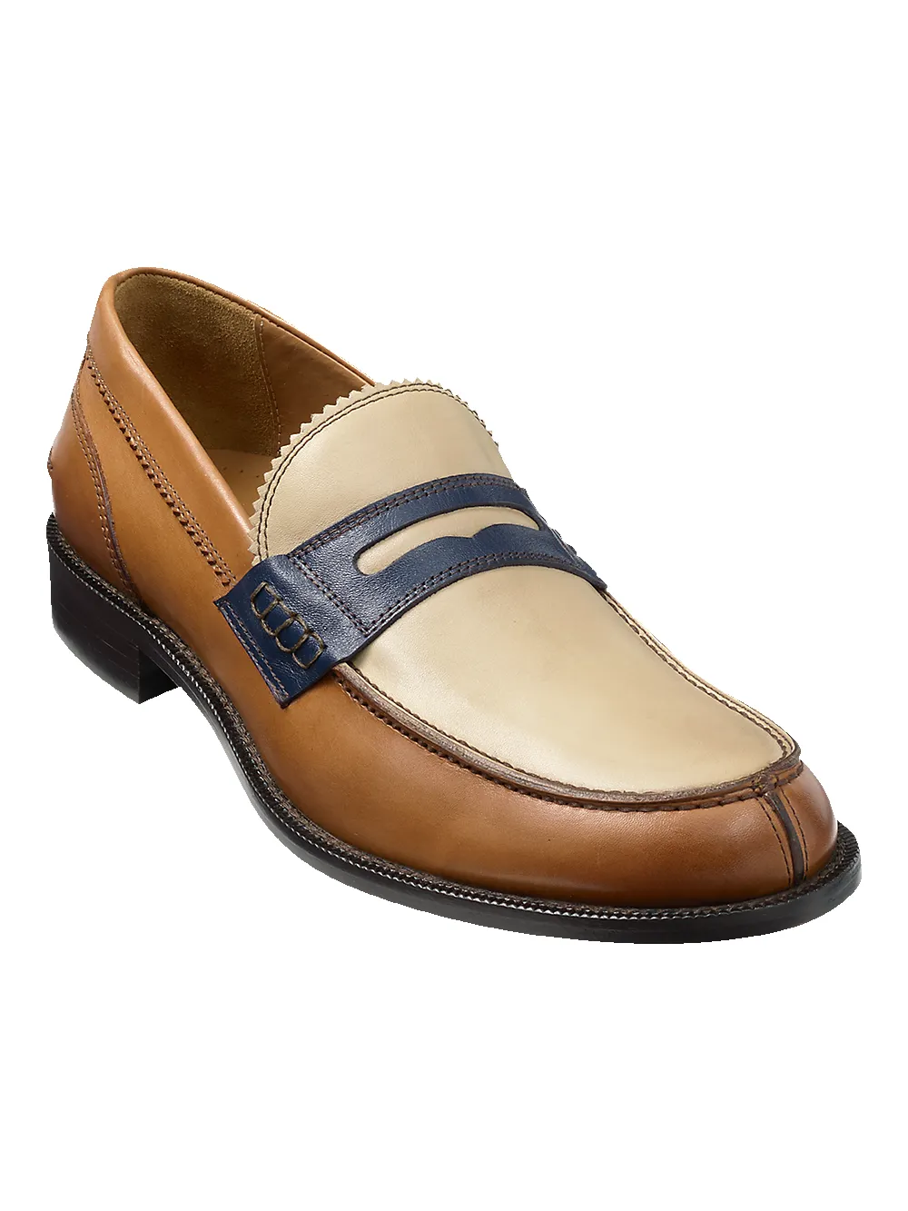 George Penny Loafer - Light Brown sold by Paul Fredrick