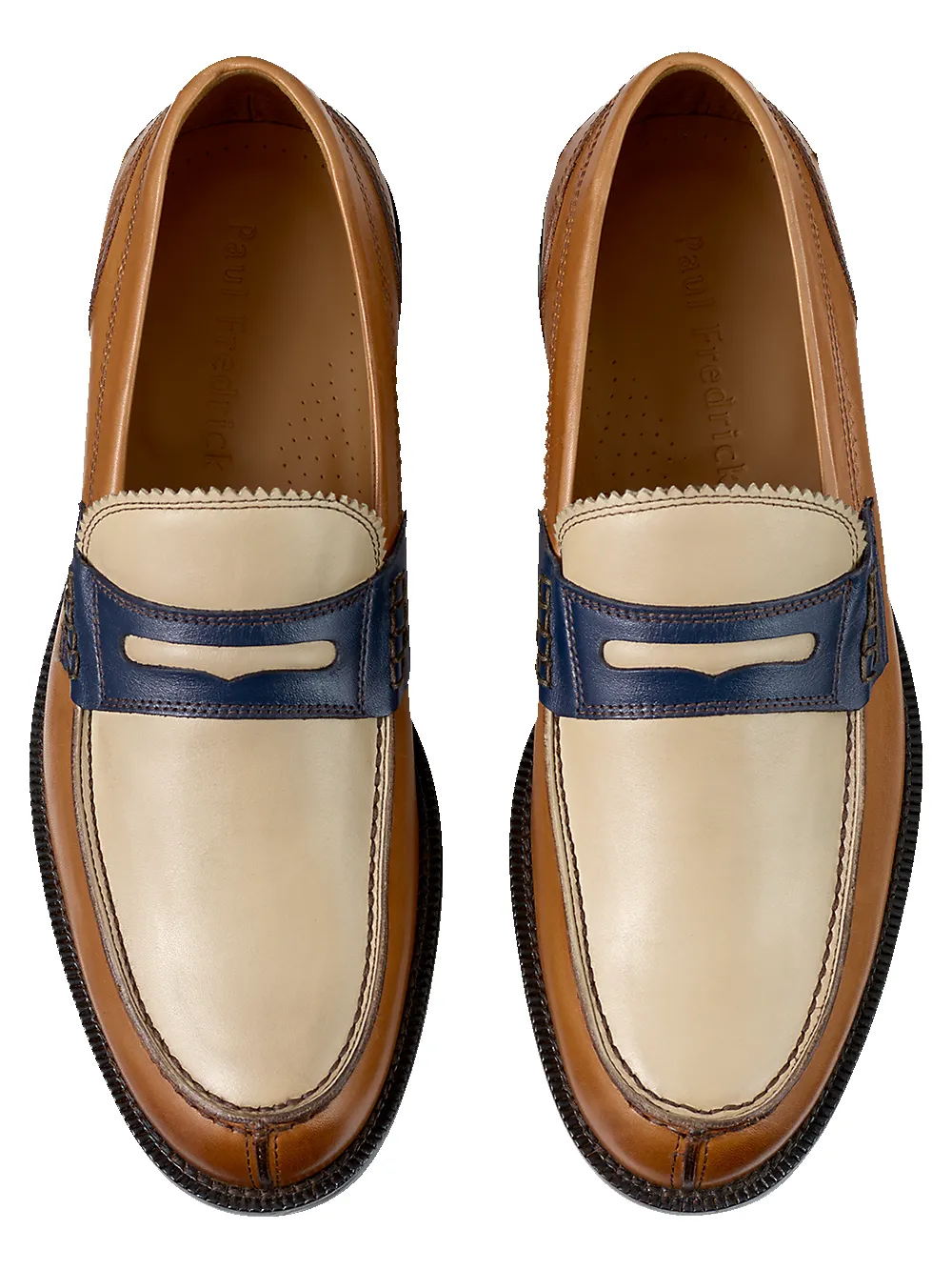 George Penny Loafer - Light Brown sold by Paul Fredrick product image thumbnail 3