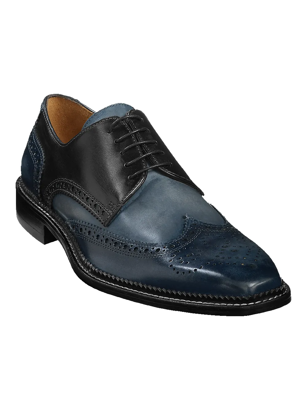 Bradley Derby - Blue/black sold by Paul Fredrick