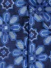 Floral Woven Silk Tie - Navy sold by Paul Fredrick