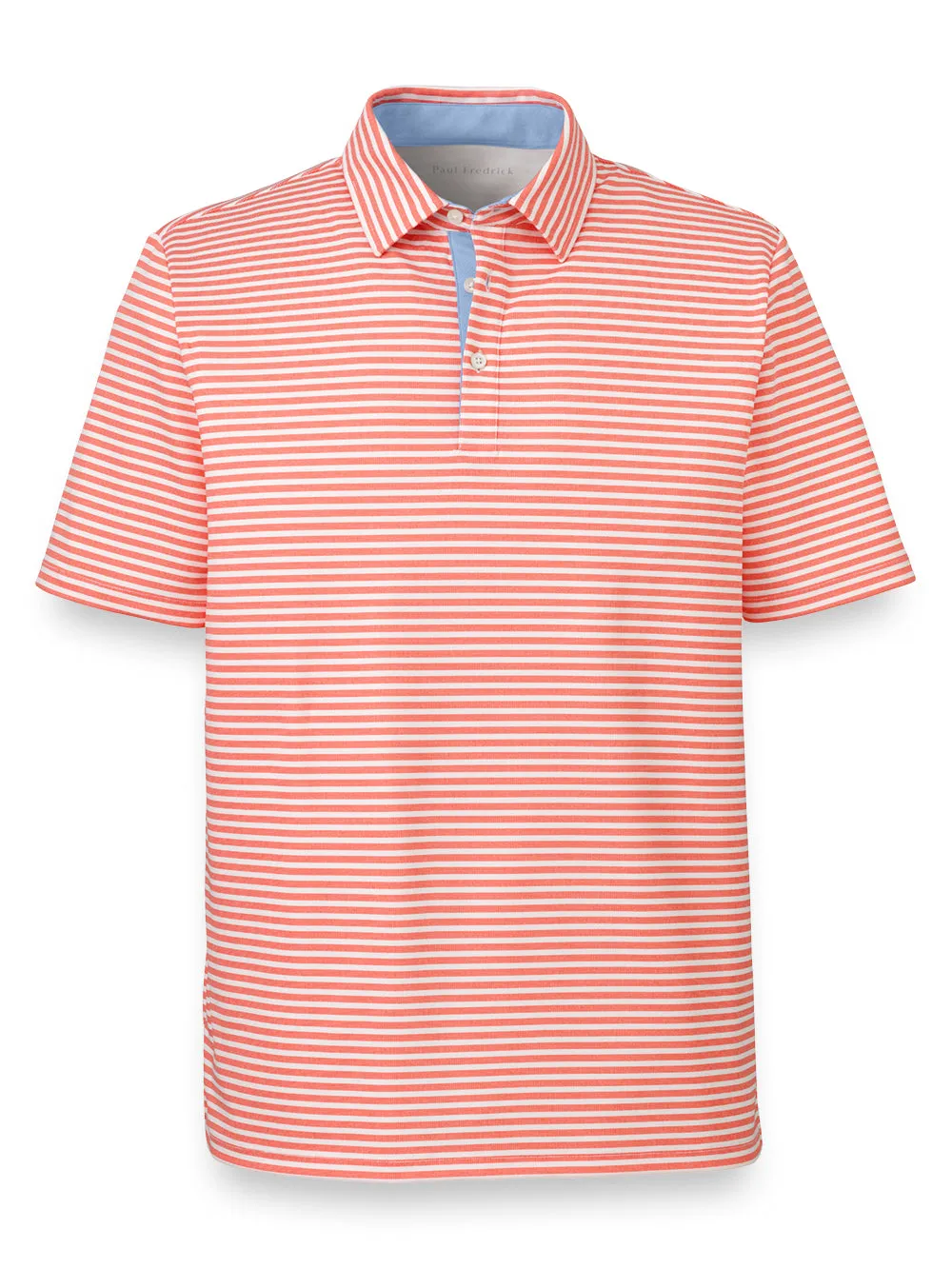 Performance Blend Three Button Polo sold by Paul Fredrick