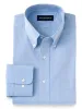 Superfine Egyptian Cotton Solid Color Button Down Collar Dress Shirt - Blue sold by Paul Fredrick