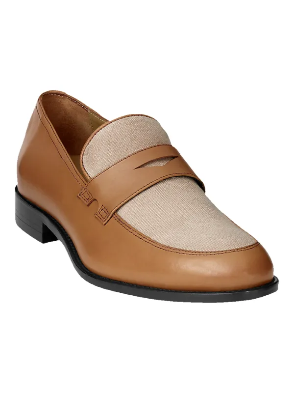 Rory Penny Loafer - Tan sold by Paul Fredrick