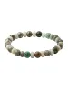 Semi Precious Bead Bracelet - Green Multi sold by Paul Fredrick