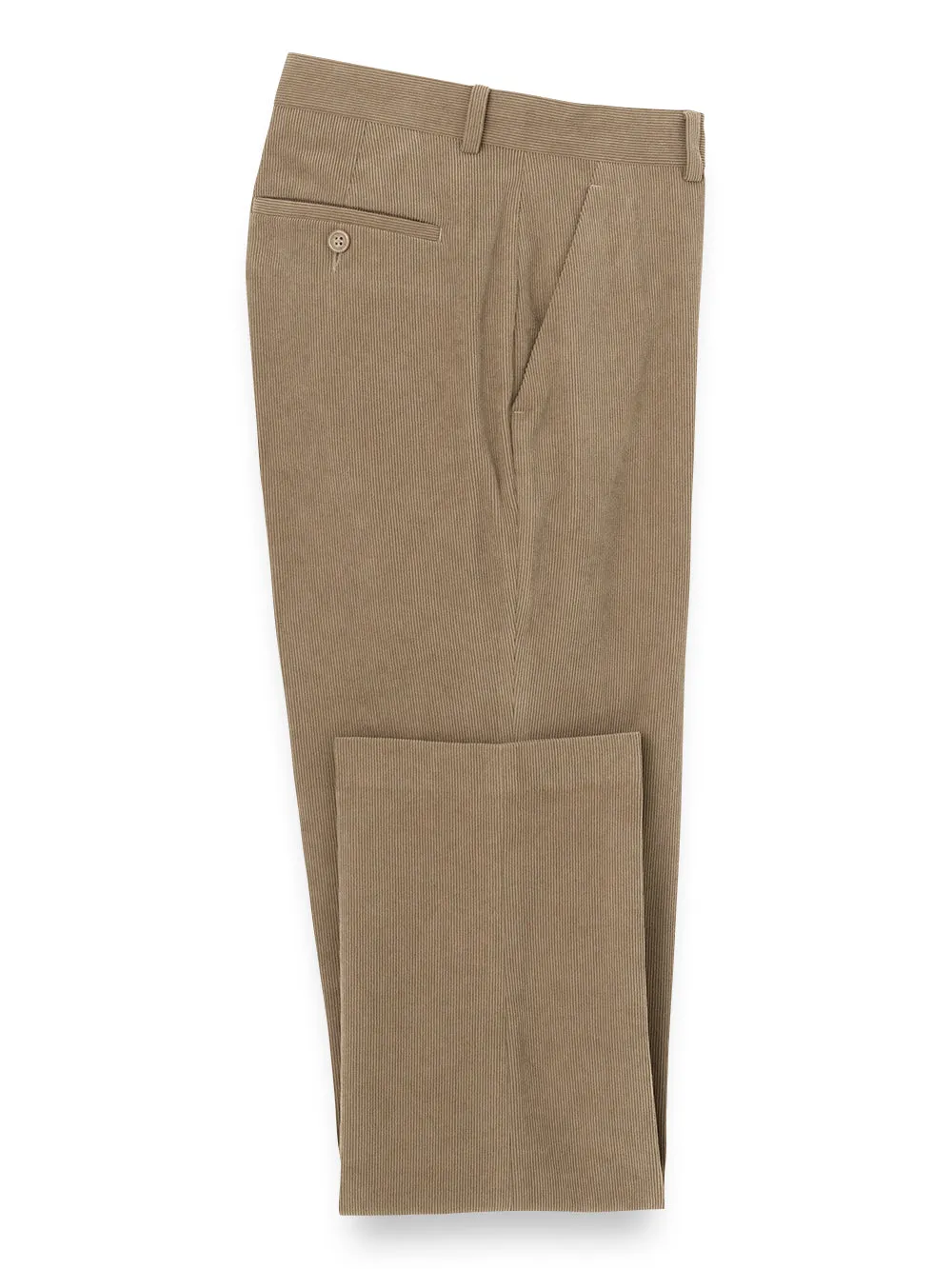 Corduroy Flat Front Pants sold by Paul Fredrick