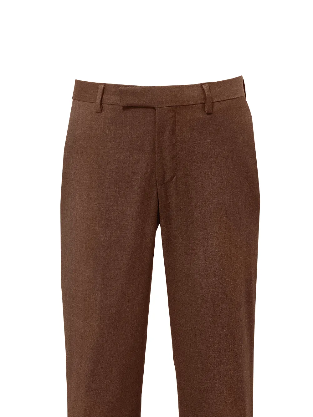 Wool Gabardine Flat Front Pants sold by Paul Fredrick product image thumbnail 2