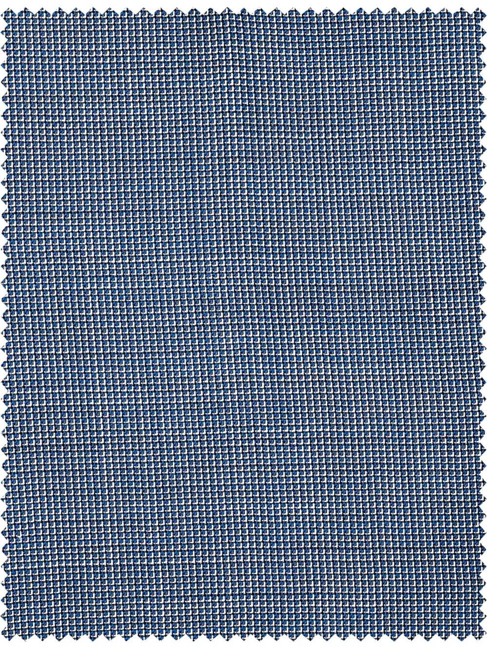 Italian Wool Check Suit Pants - Cobalt sold by Paul Fredrick product image thumbnail 3