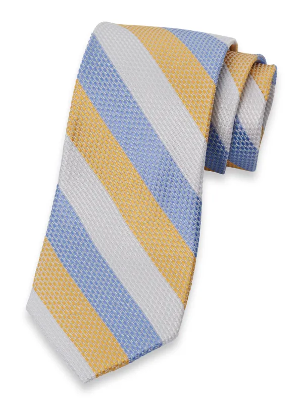 Stripe Woven Silk Tie sold by Paul Fredrick