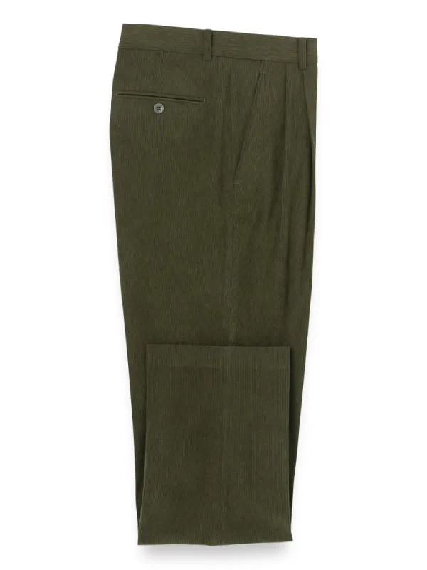 Corduroy Pants - Sage sold by Paul Fredrick