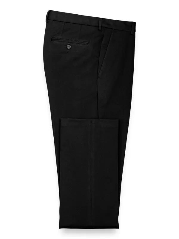 Impeccable Cotton Chino Pants - Black sold by Paul Fredrick