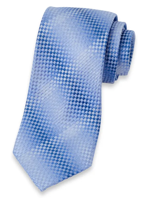 Geometric Woven Silk Tie sold by Paul Fredrick