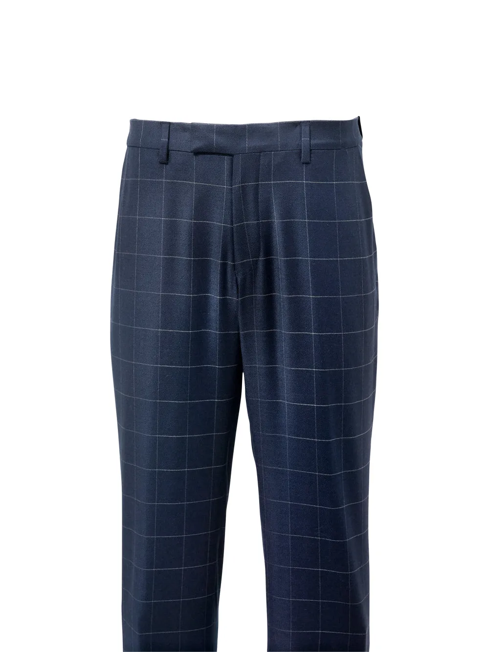 Classic Fit Essential Wool Suit Pants - Brown sold by Paul Fredrick product image thumbnail 2