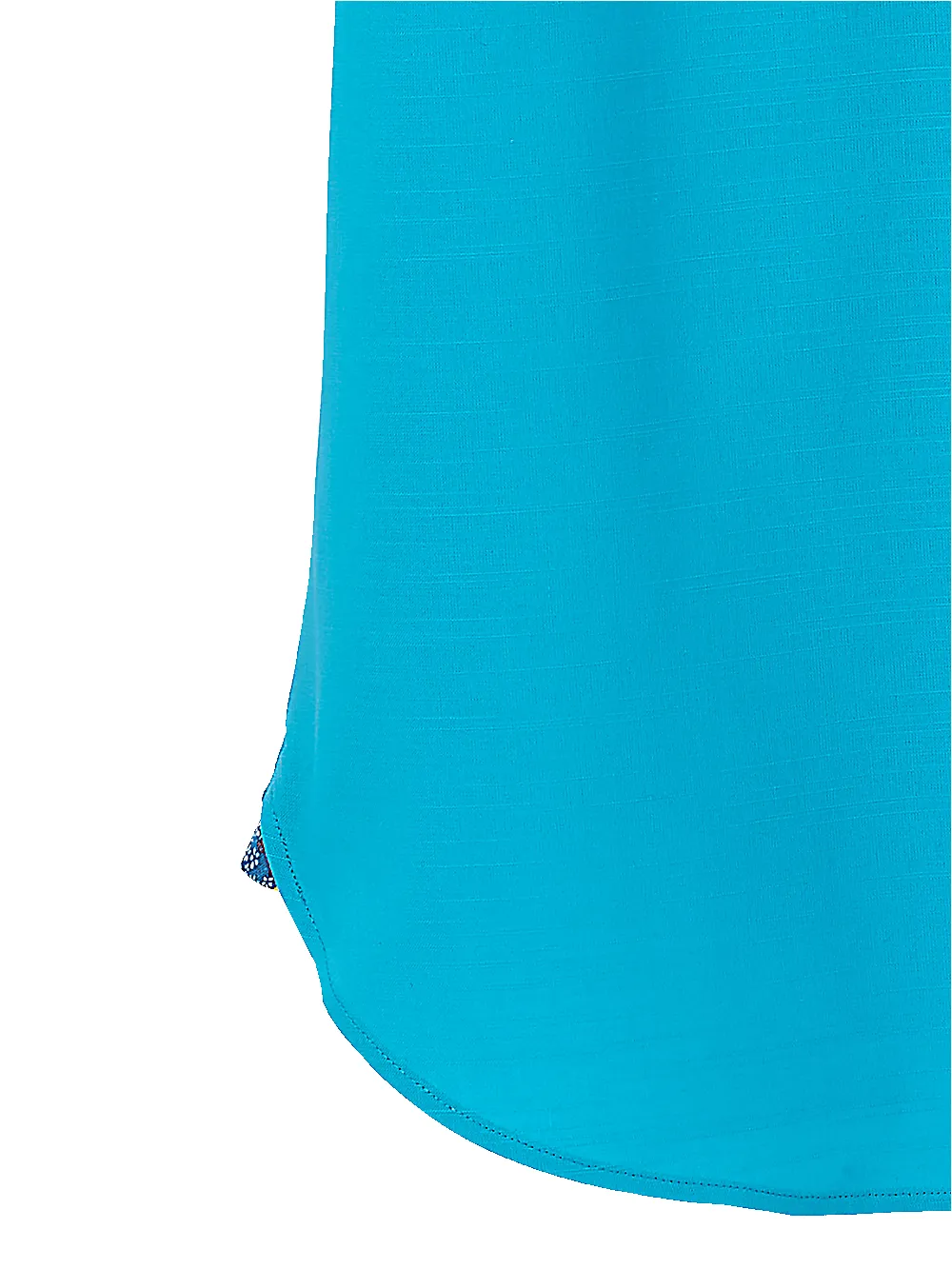 Cotton Solid Casual Shirt With Contrast Trim - Blue sold by Paul Fredrick product image thumbnail 3