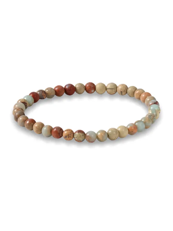 Semi Precious Bead Bracelet sold by Paul Fredrick