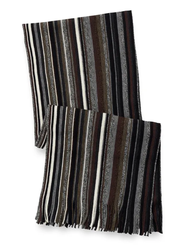 Stripe Wool Scarf sold by Paul Fredrick